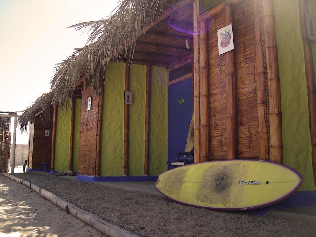 Psygon Surf Camp Hostel Mancora Bagian luar foto