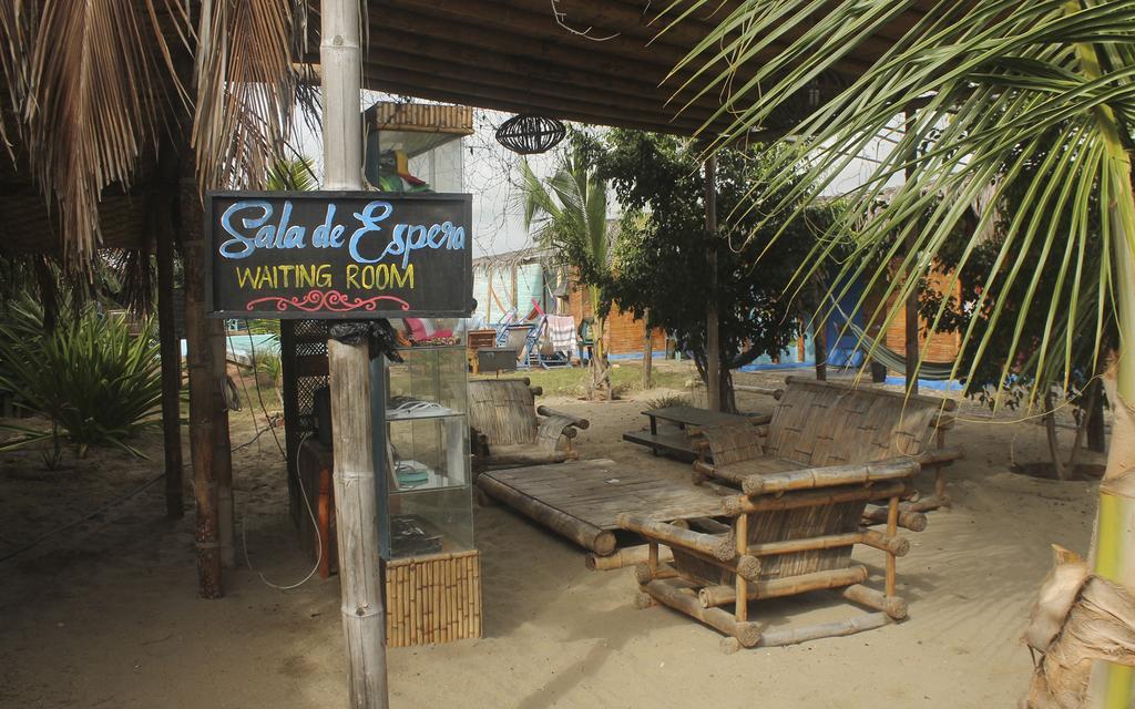Psygon Surf Camp Hostel Mancora Bagian luar foto