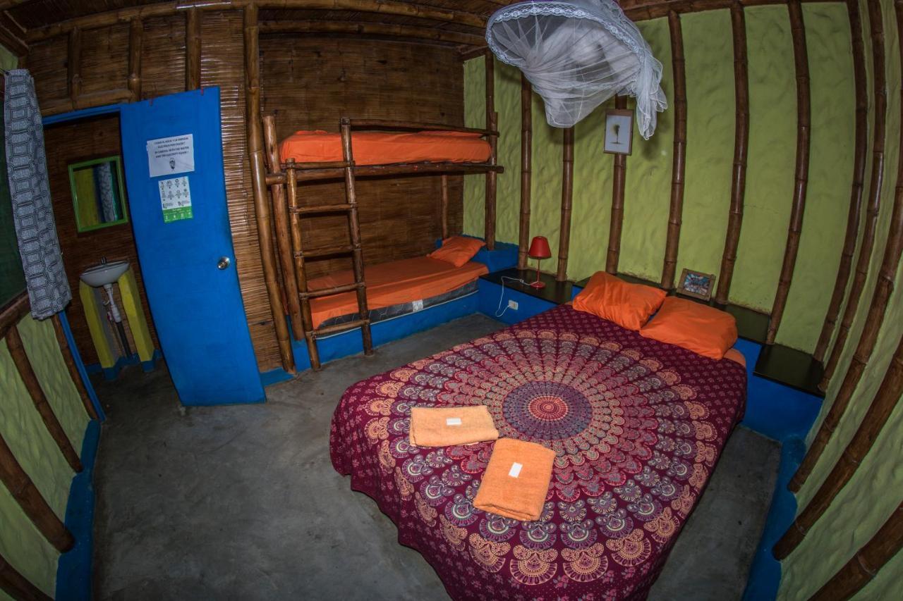 Psygon Surf Camp Hostel Mancora Bagian luar foto